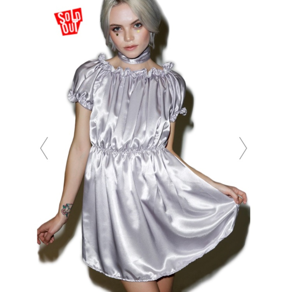 SOLD OUT OMIGHTY Cyber Babygirl Silk Dress